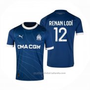 Camiseta Olympique Marsella Jugador Renan Lodi 2ª 23/24