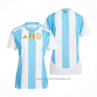 Camiseta Argentina 1ª Mujer 2024