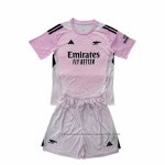 Camiseta Arsenal Portero Nino 25/26 Rosa