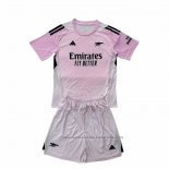 Camiseta Arsenal Portero Nino 25/26 Rosa