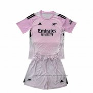 Camiseta Arsenal Portero Nino 25/26 Rosa