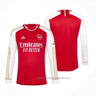 Camiseta Arsenal 1ª Manga Larga 23/24