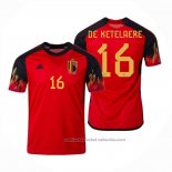 Camiseta Belgica Jugador De Ketelaere 1ª 2022