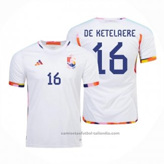 Camiseta Belgica Jugador De Ketelaere 2ª 2022