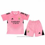 Camiseta Benfica Portero Nino 25/26 Rosa