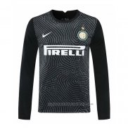 Camiseta Inter Milan Portero Manga Larga 20/21 Negro