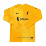 Camiseta Liverpool Portero Manga Larga 21/22 Amarillo