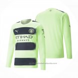 Camiseta Manchester City 3ª Manga Larga 22/23
