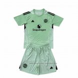 Camiseta Manchester United Portero Nino 25/26 Verde
