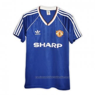 Camiseta Manchester United 3ª Retro 1988-1990