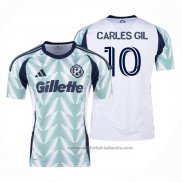 Camiseta New England Revolution Jugador Carles Gil 2ª 2025