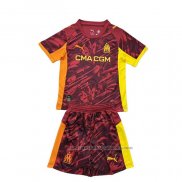 Camiseta Olympique Marsella Portero Nino 25/26 Rojo