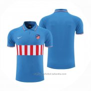 Camiseta Polo del Atletico Madrid 22/23 Azul