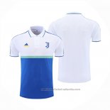 Camiseta Polo del Juventus 22/23 Blanco y Azul