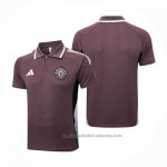 Camiseta Polo del Manchester United 25/26 Marron