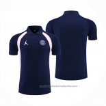 Camiseta Polo del Paris Saint-Germain Jordan 22/23 Azul Marino