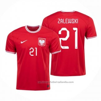 Camiseta Polonia Jugador Zalewski 2ª 2022