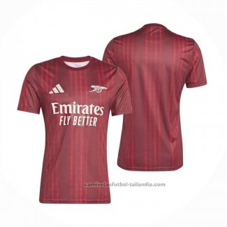 Camiseta Pre Partido del Arsenal 25/26 Rojo