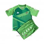 Camiseta Real Betis Portero Nino 21/22 Verde