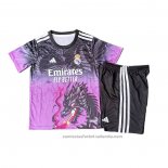 Camiseta Real Madrid Dragon Nino 25/26 Purpura