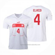 Camiseta Suiza Jugador Elvedi 2ª 2022