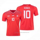 Camiseta Suiza Jugador Xhaka 1ª 2022