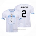 Camiseta Uruguay Jugador J.M.Gimenez 2ª 2022