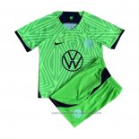 Camiseta Wolfsburg 1ª Nino 22/23