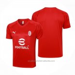 Camiseta de Entrenamiento AC Milan 23/24 Rojo