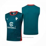 Camiseta de Entrenamiento AC Milan Sin Mangas 25/26 Verde