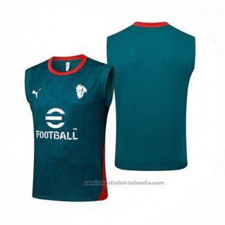Camiseta de Entrenamiento AC Milan Sin Mangas 25/26 Verde