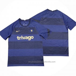 Camiseta de Entrenamiento Chelsea 2022 Azul