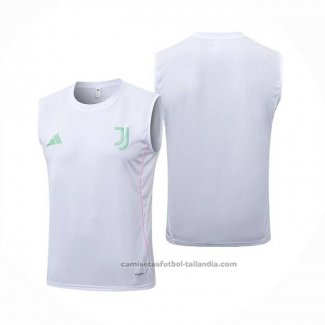 Camiseta de Entrenamiento Juventus Sin Mangas 25/26 Blanco