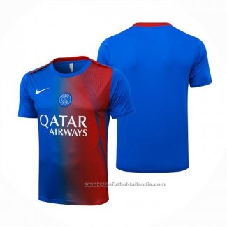 Camiseta de Entrenamiento Paris Saint-Germain 25/26 Azul Rojo