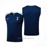 Camiseta de Entrenamiento Tottenham Hotspur Sin Mangas 25/26 Azul