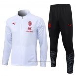 Chandal de Chaqueta del AC Milan 23/24 Blanco