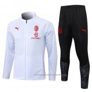 Chandal de Chaqueta del AC Milan 23/24 Blanco