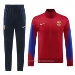 Chandal de Chaqueta del Barcelona 24/25 Rojo