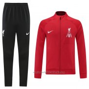 Chandal de Chaqueta del Liverpool 22/23 Rojo