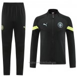 Chandal de Chaqueta del Manchester City 22/23 Negro