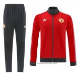 Chandal de Chaqueta del Manchester United 24/25 Rojo
