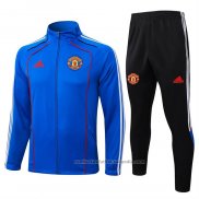 Chandal de Chaqueta del Manchester United 25/26 Azul