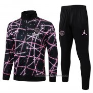 Chandal de Chaqueta del Paris Saint-Germain Nino 25/26 Negro Rosa