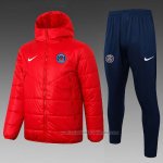 Chandal de Invierno del Paris Saint-Germain 25/26 Rojo