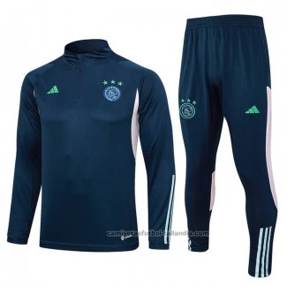 Chandal de Sudadera del Ajax 23/24 Azul