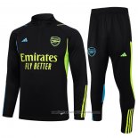 Chandal de Sudadera del Arsenal Nino 23/24 Negro