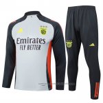 Chandal de Sudadera del Benfica 24/25 Gris