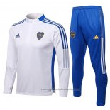 Chandal de Sudadera del Boca Juniors 21/22 Blanco