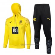 Chandal de Sudadera del Borussia Dortmund 23/24 Amarillo y Negro