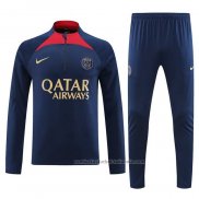 Chandal de Sudadera del Paris Saint-Germain 23/24 Azul